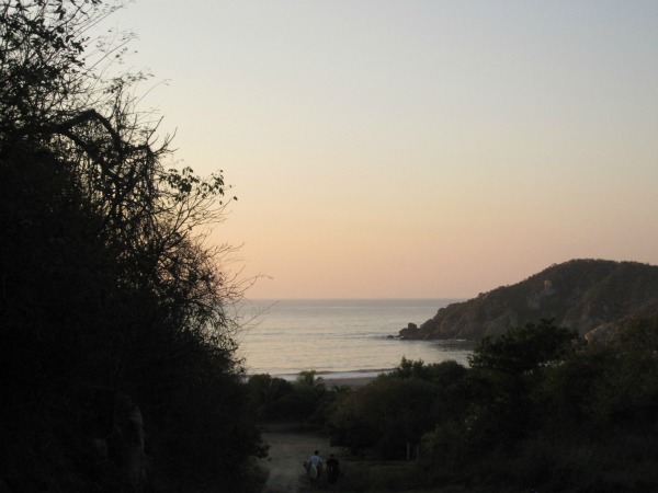 walking to barra break