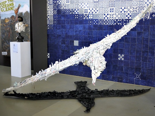 Aquarium skeleton sea seagull