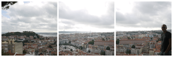 Lisbon Miradouro do Monte Collage